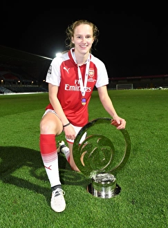 Vivianne Miedema Lifts the Continental Cup with Arsenal Women after Victory over Manchester City Ladies