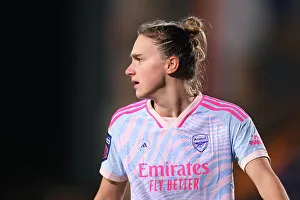 Liverpool Women V Arsenal Women 2023-24 Prints: Vivianne Miedema Ponders the Next Move: Liverpool FC vs