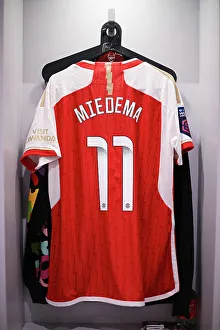 Arsenal Women V Tottenham Hotspur Women - Conti Cup 2023-24 Prints: Vivianne Miedema Readies for Arsenal vs