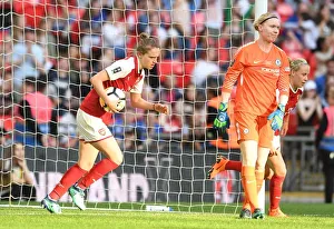 Arsenal Women V Chelsea Ladies - FA Cup Final 2018 Prints: Vivianne Miedema Scores in Arsenal Women's FA Cup Final Victory over Chelsea