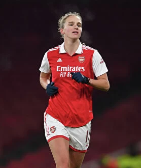 Images Dated 7th December 2022: Vivianne Miedema Scores: Arsenal Women's UEFA Champions League Victory Over Juventus