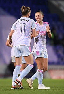 Images Dated 29th January 2024: Vivianne Miedema Scores First Goal Against Liverpool in Barclays Women's Super League 2023-24