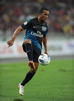 Malaysia XI v Arsenal Collection: The Walcott (Arsenal). Malaysia XI 0: 4 Arsenal, Bukit Jalil Stadium, Kuala Lumpur