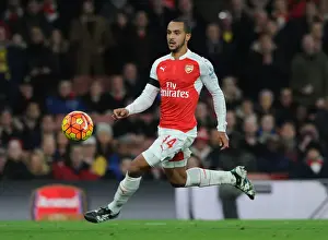 Arsenal V Bournemouth 2015-16 Prints: Walcott's Star Performance: Arsenal Triumphs Over Bournemouth (December 2015)