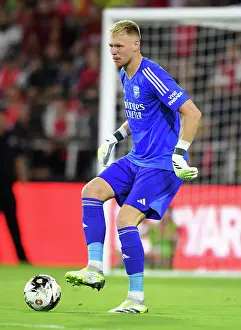 WASHINGTON, DC - JULY 19: Aaron Ramsdale of Arsenal reacts during the MLS All-Star Game between Arsenal FC
