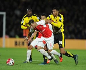 Images Dated 17th October 2015: Watford v Arsenal - Premier League