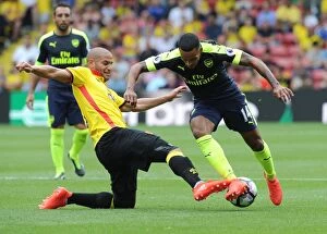 Watford v Arsenal 2016-17 Collection: Watford v Arsenal - Premier League