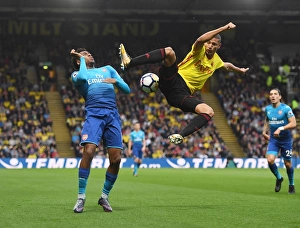Watford v Arsenal 2017-18 Collection: Watford v Arsenal - Premier League