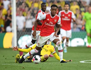 Watford vs Arsenal: Joe Willock in Action, Premier League 2019-20