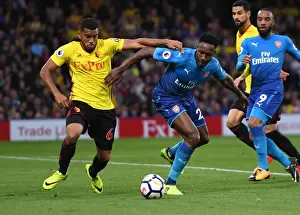 Welbeck vs Mariappa: Intense Battle in Watford v Arsenal Premier League Clash