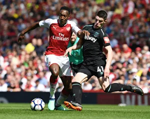 Arsenal V West Ham United 2017-18 Prints: Welbeck vs. Rice: A Battle at the Emirates - Arsenal vs. West Ham (2017-18)