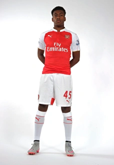 Arsenal 1st Team Photocall 2015-16 Prints: Welcome to the Arsenal First Team: Alex Iwobi (2015-16)