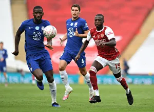 Empty Wembley Showdown: Pepe vs. Rudiger - Arsenal vs. Chelsea FA Cup Final (2020)