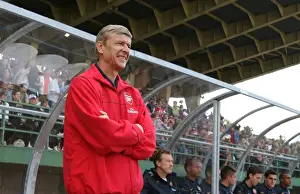 Szombathely V Arsenal 2008-09 Prints: Wenger Leads Arsenal in Action: 1-1 Szombathely Showdown, 2008