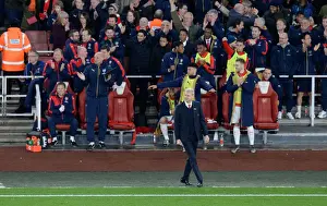 Arsenal V Manchester City 2015-16 Prints: Wenger Under Pressure: Arsenal vs Manchester City Showdown (December 2015)