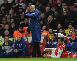 Wenger and Sanchez: Unstoppable Arsenal Duo in Action against Southampton (2014-15)