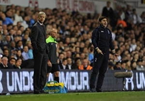 Tottenham Hotspur V Arsenal Capital One Cup 2015/16 Prints: Wenger vs Pochettino: Battle of the Managers - Tottenhotspur vs Arsenal Capital One Cup Clash