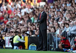 Fulham V Arsenal 2009-10 Prints: Wenger's Masterclass: Arsenal's 1-0 Victory over Fulham in the Premier League