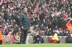 Arsenal V Manchester United 2008-09 Prints: Wenger's Triumph: Arsenal's 2-1 Victory Over Manchester United, 2008