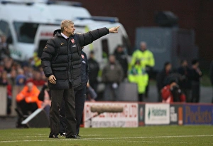 Stoke City V Arsenal 2008-09 Prints: Wenger's Victory: Arsenal 2-1 Stoke, Premier League, 2008