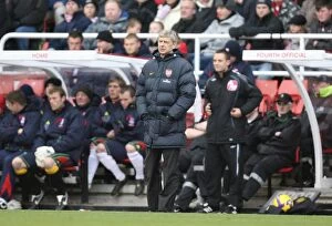Images Dated 1st November 2008: Wenger's Victory: Arsenal 2-1 Stoke City, Premier League, 2008