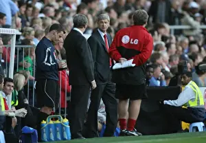 Fulham V Arsenal 2009-10 Prints: Wenger's Win: Arsenal Triumphs 1-0 Over Hodgson's Fulham