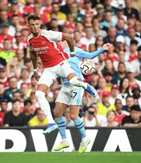 Arsenal V Manchester City 2023-24 Prints: White vs Foden: Battle for Premier League Supremacy - Arsenal vs Manchester City