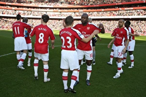 Arsenal V Sunderland 2008-9 Prints: William Gallas & Andrey Arshavin (Arsenal)