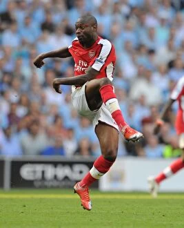 Manchester City v Arsenal 2009-10 Collection: William Gallas (Arsenal)