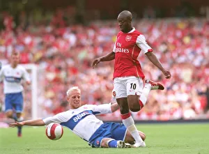 Arsenal V Middlesbrough 2006-07 Prints: William Gallas (Arsenal) Andrew Davies (M Boro)