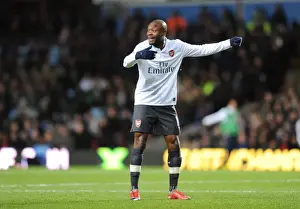 William Gallas (Arsenal). Aston Villa 0: 0 Arsenal. Barclays Premier League