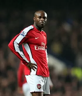 Chelsea v Arsenal 2009-2010 Collection: William Gallas (Arsenal). Chelsea 2: 0 Arsenal. Barclays Premier League