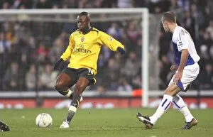 Images Dated 1st March 2007: William Gallas (Arsenal) David Bentley (Chelsea)