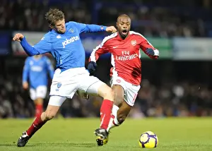 William Gallas (Arsenal) Hermann Hreidarsson (Portsmouth). Portsmouth 1: 4 Arsenal