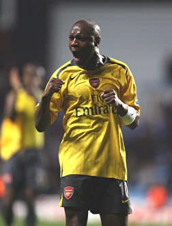 Aston Villa V Arsenal 2006-7 Prints: William Gallas: Arsenal Victory Celebration vs. Aston Villa, 2007