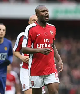William Gallas: Arsenal's Hero in 2-1 Victory over Manchester United, Emirates Stadium, 2008