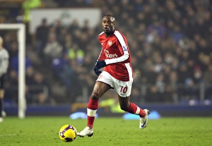Everton V Arsenal 2008-9 Prints: William Gallas: The Battle at Goodison Park, Arsenal vs. Everton, 28/1/2009