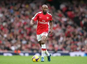 William Gallas Disappointment: Arsenal 0-2 Aston Villa, Barclays Premier League, Emirates Stadium (November 15, 2008)