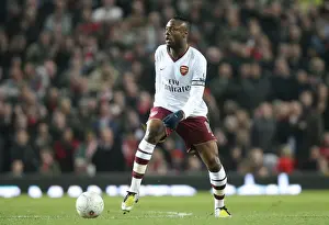 William Gallas Disappointment: Manchester United's 4-0 FA Cup Victory Over Arsenal (Old Trafford, 2008)
