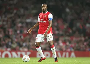 Arsenal V Slavia Prague 2007-08 Prints: William Gallas Dominant Performance: Arsenal Crushes Slavia Prague 7-0 in Champions League Group H