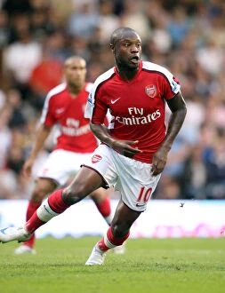 Fulham v Arsenal 2008-09 Collection: William Gallas: Leading Arsenal to Victory at Craven Cottage (Fulham 1:0 Arsenal)