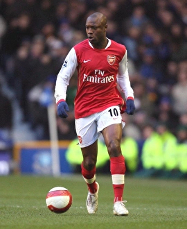 William Gallas: Leading Arsenal to Victory Against Everton, Barclays Premiership, 18/3/2007