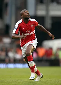 William Gallas: Leading Arsenal to Victory at Fulham, Barclays Premier League 2008/09 (23/8/08)