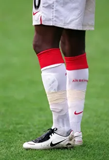 Arsenal V Inter Milan 2007-08 Prints: William Gallas Leads Arsenal to 2:1 Victory over Inter Milan in Emirates Cup