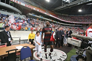 Ajax V Arsenal 2007-8 Prints: William Gallas Victory: Arsenal at Ajax, 0:1