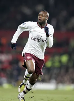 William Gallas's Disappointment: Manchester United's 4-0 FA Cup Victory over Arsenal at Old Trafford (February 16, 2008)