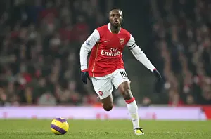 Arsenal V Blackburn Rovers 2007-8 Prints: William Gallas's Victory Celebration: Arsenal's 2-0 Triumph Over Blackburn Rovers