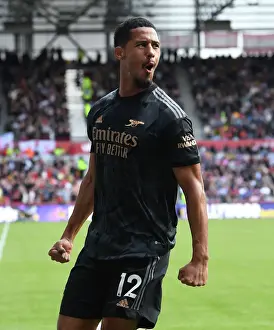 William Saliba Scores First Arsenal Goal: Brentford vs. Arsenal, Premier League 2022-23