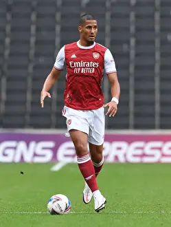 William Saliba Shines: Arsenal Dominate MK Dons in Pre-Season Friendly