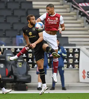 William Saliba Shines: Arsenal's Pre-Season Triumph over MK Dons